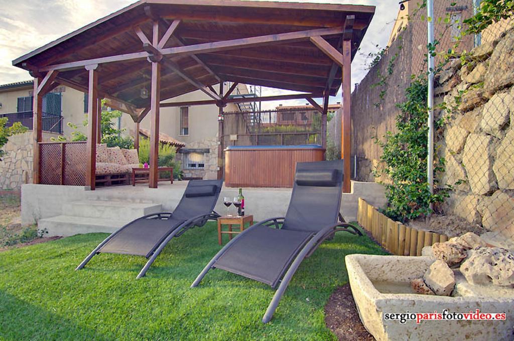 El Jardincillo Vendégház Robledo de Chavela Kültér fotó